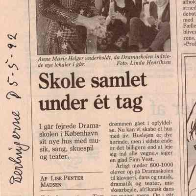 Skole samlet under et tag