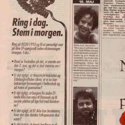 Giv demokratiet en hånd stem nej