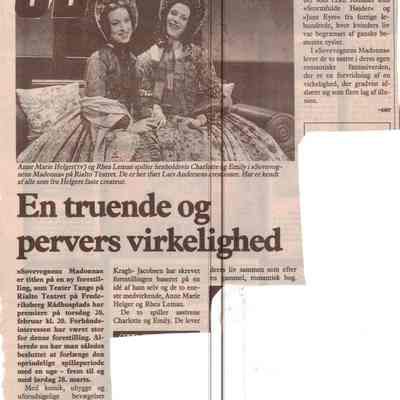 En truende og pervers virkelighed