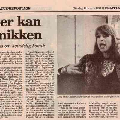 Kvinder kan se komikken