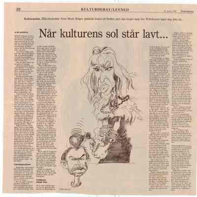 Når kulturens sol står lavt