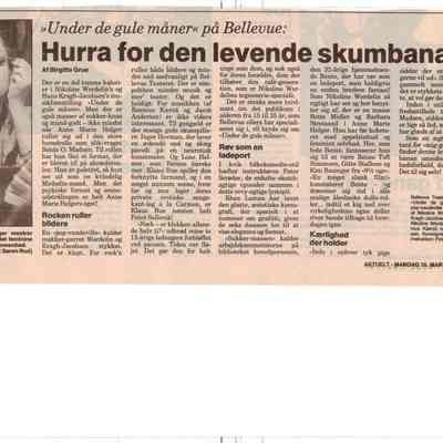 Hurra for den levende skumbanan