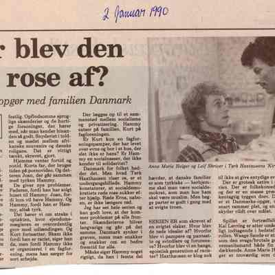 Hvor blev den røde rose af?