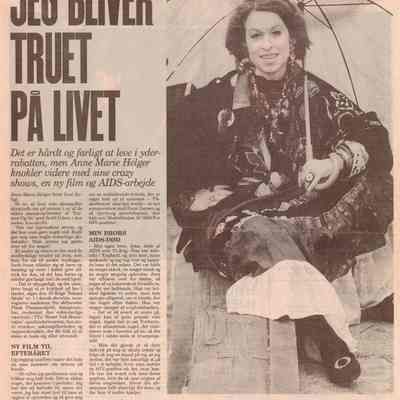 Jeg bliver truet på livet