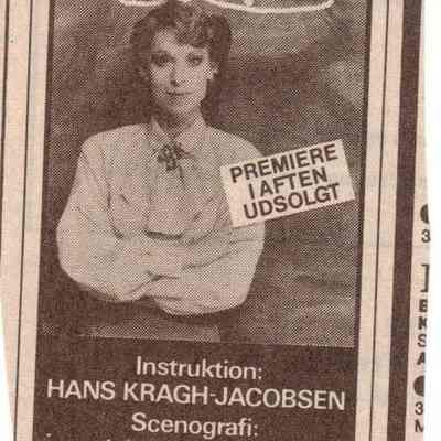 Aveny Teatret Anne Marie Helger i Frk. Marguerite