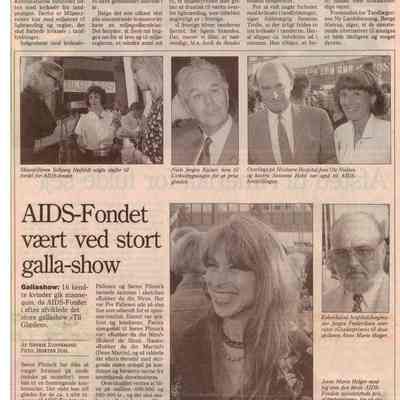 AIDS-Fondet vært ved stort galla-show