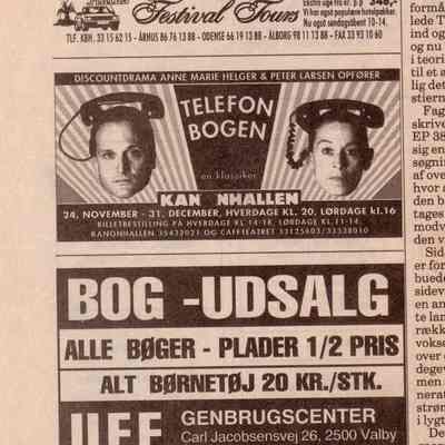 Discountdrama Anne Marie Helger & Peter Larsen