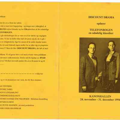 Discount Drama opfører...