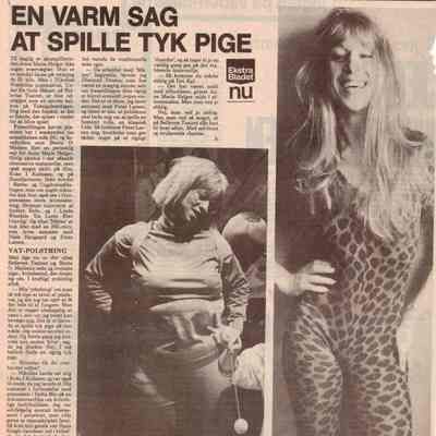 En varm sag at spille tyk pige