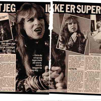 Godt jeg ikke er en superstar