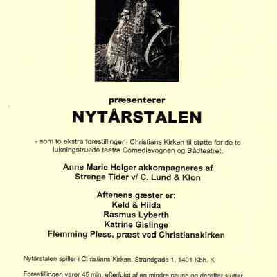 Kaleidoskop og Anne Marie Helger præsenterer Nytårstalen