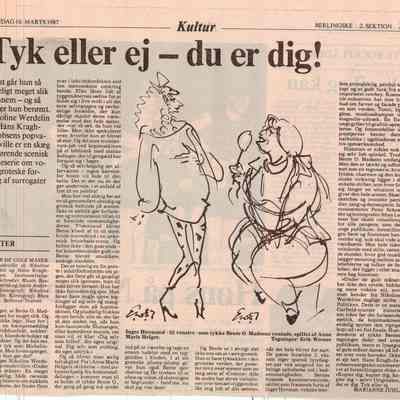 Tyk eller ej - du er dig!