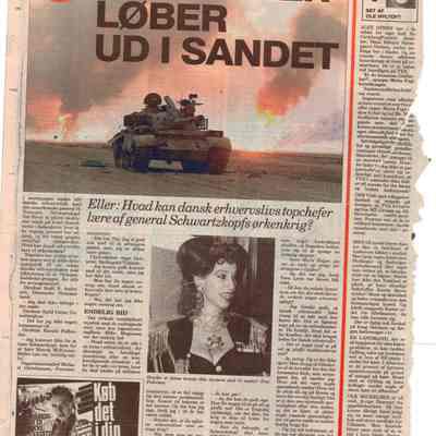 Topchefer løber ud i sandet