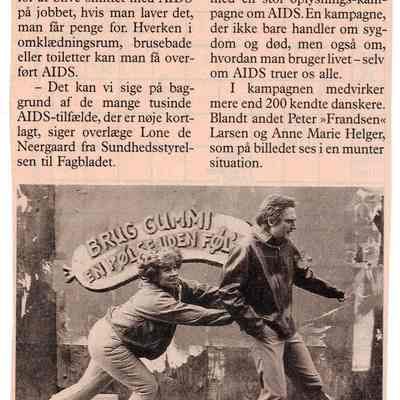 Frygt ikke AIDS på Jobbet