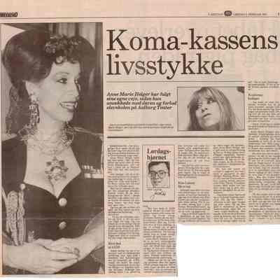 Koma-kassens livsstykke