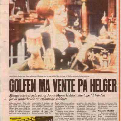 Golfen kan vente på Helger