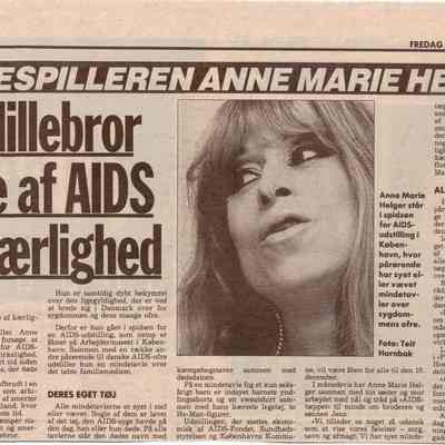 Min lillebror døde af AIDS og kærlighed