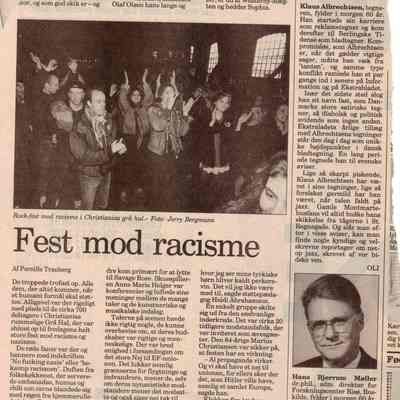 Fest mod racisme