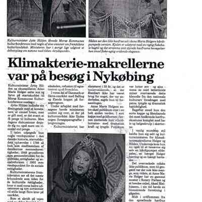 Klimakteriemakrellen var på besøg i Nykøbing