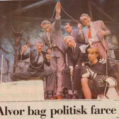 Alvor bag politisk farce