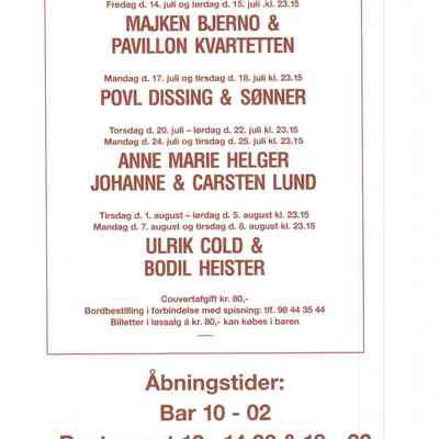 Sommer underholdning