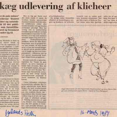 Skæg udlevering af klicheer