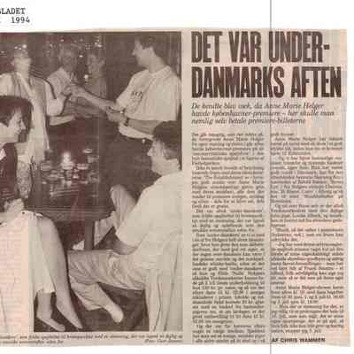 Det var Under-Danmarks aften