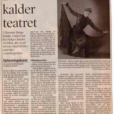 Det man kalder teatret