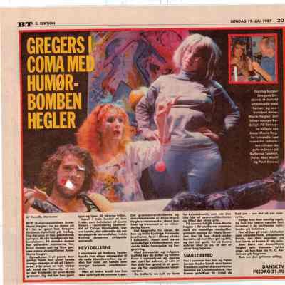 Gregers i koma med humør-bomben Helger