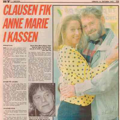 Clausen fik Anne Marie i kassen