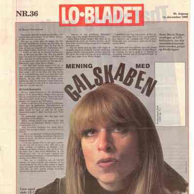 Mening med galskaben