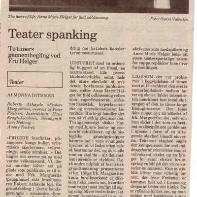 Teater spanking