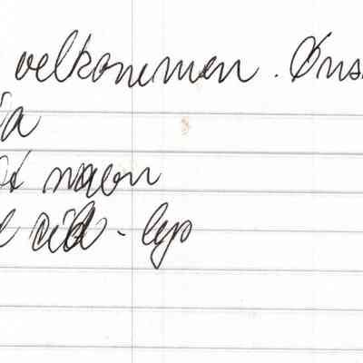 Ansgar byder velkommen...