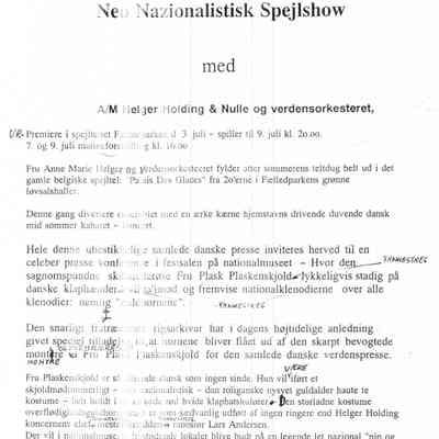 Invitation til pressemøde