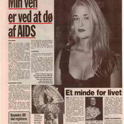 Min ven er ved at dø af AIDS