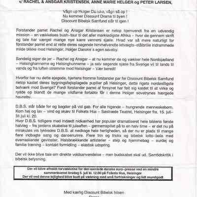 Discaunt Drama vækker Helsingør