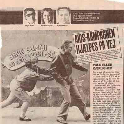 AIDS Kampagnen hjælpes på vej