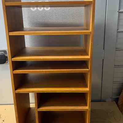 Art or portfolio shelves - solid wood