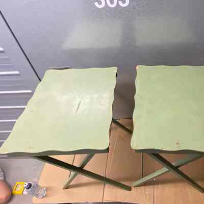 Picnic or light indoor tables