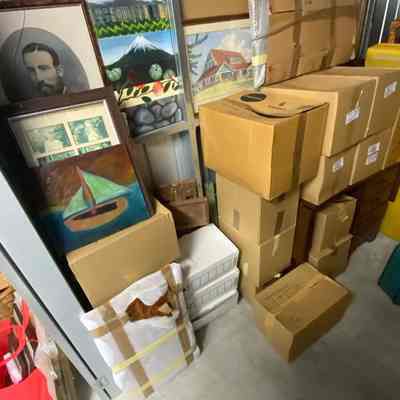 How the lock-up changed whilst pulling stuff out, cataloging it, and re-installing it