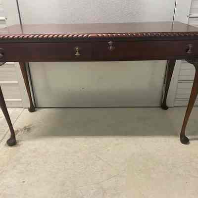 Formal hallway table