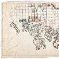 Lot Map of Township No. 1 and 2, Eastern Maine, c. 1805