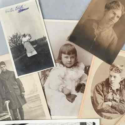 Photos of Named Individuals in Dennysville, Maine