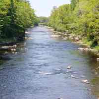 Dennys River from the Upper Bridge