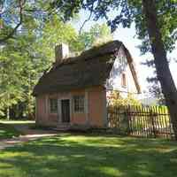 Reconstructed Acadian House, Annapolis Royal, Nova Scotia