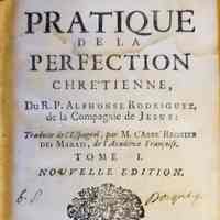 The Practice of Christian Perfection [title translated], Paris, 1742