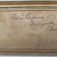 Diary of Fred L. Gardner