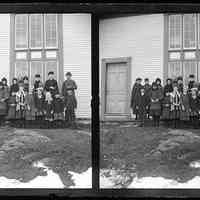 Sunday School Children in Front of the Edmunds Methodist Church Building, by Dr. John P. Sheahan