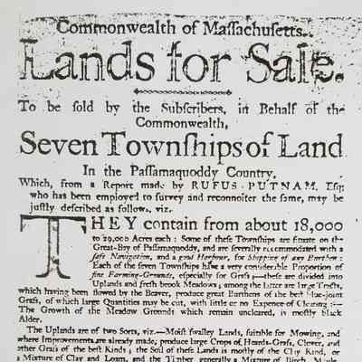 Lands for Sale Poster