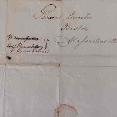 Letters to General Benjamin Lincoln